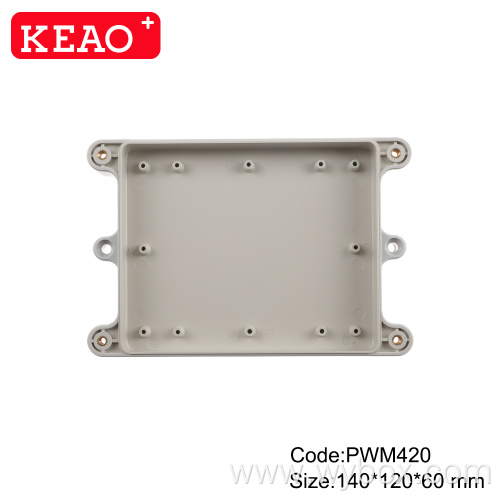 Wall mount plastic enclosure PWM417,PWM420 ,free sample waterproof plastic enclosure electrical junction box plastic outdoor enc